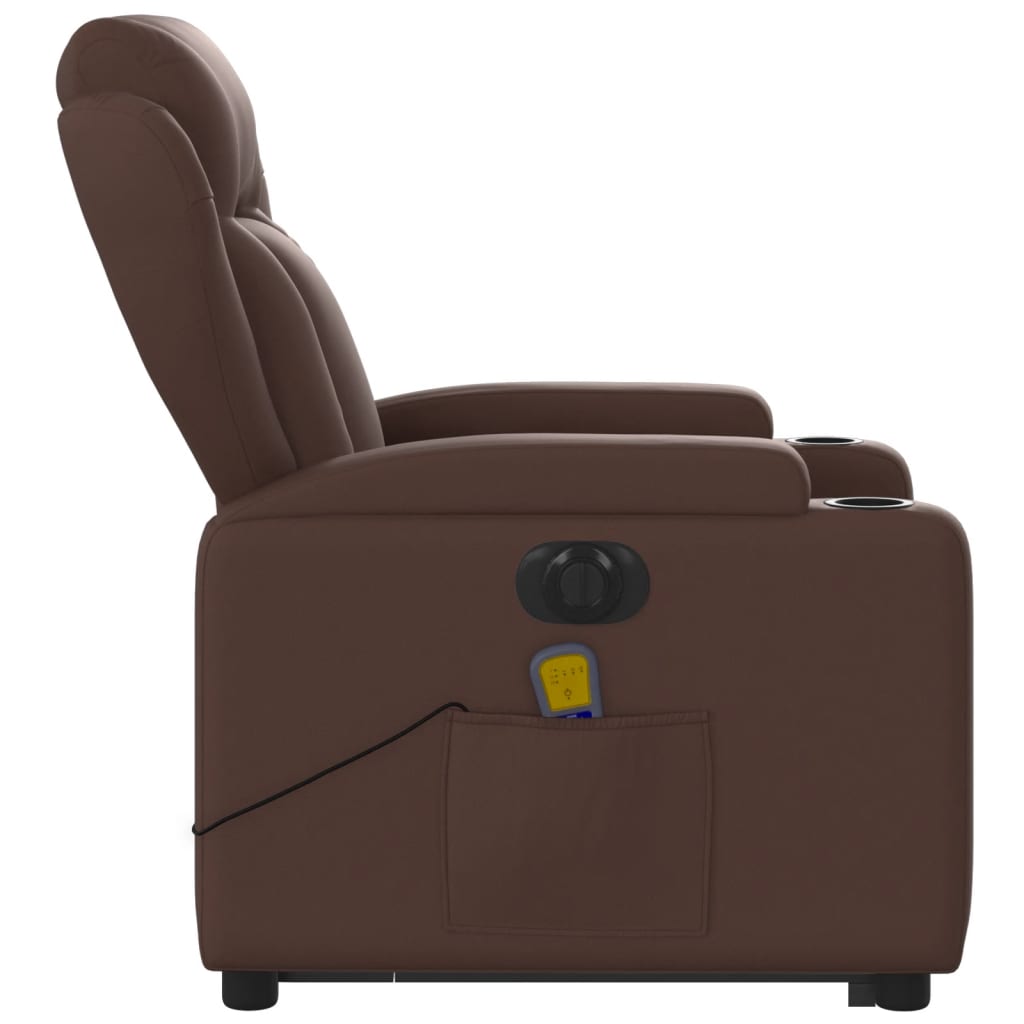 Fauteuil Relax Électrique Cuir Chic
