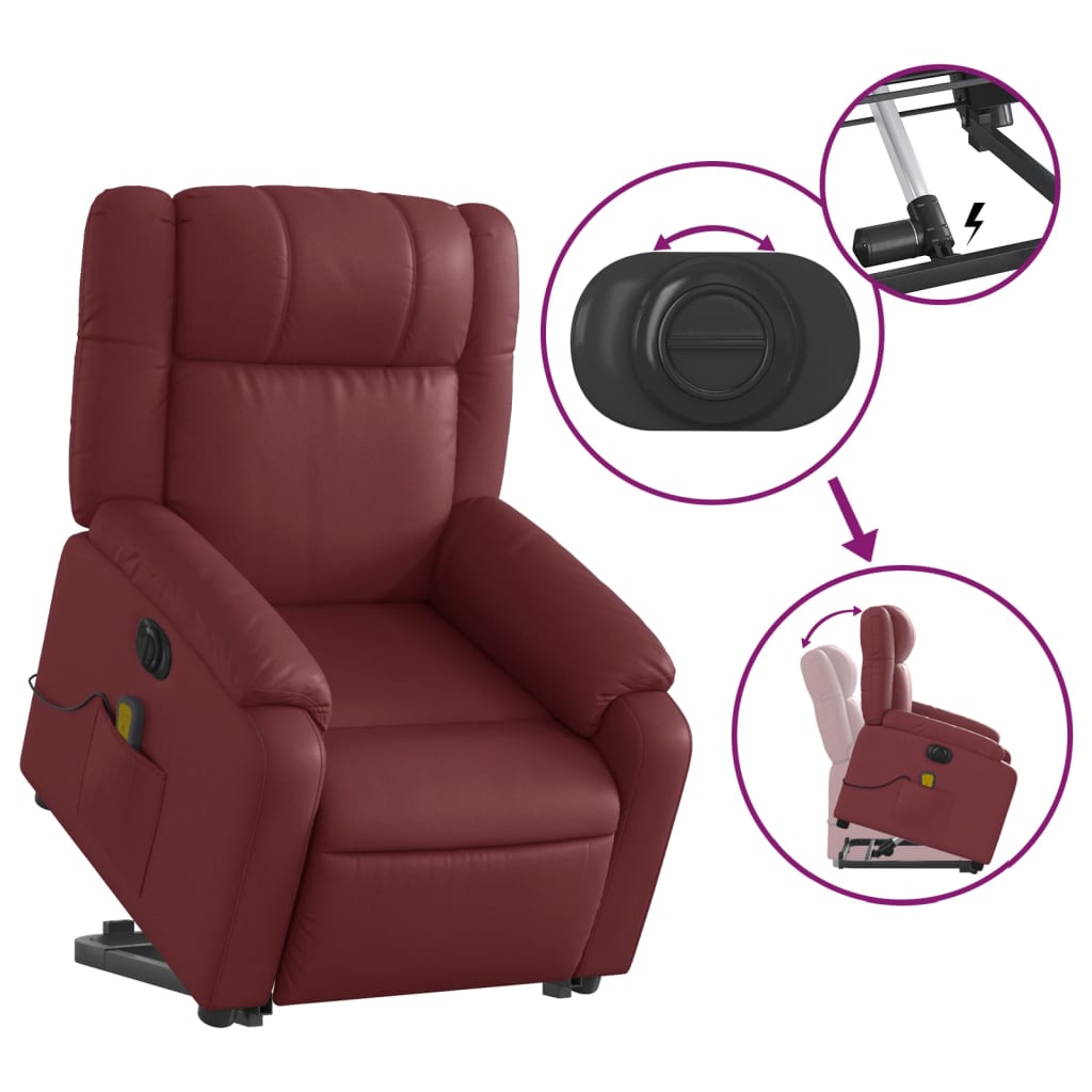 Fauteuil Releveur Massant Électrique