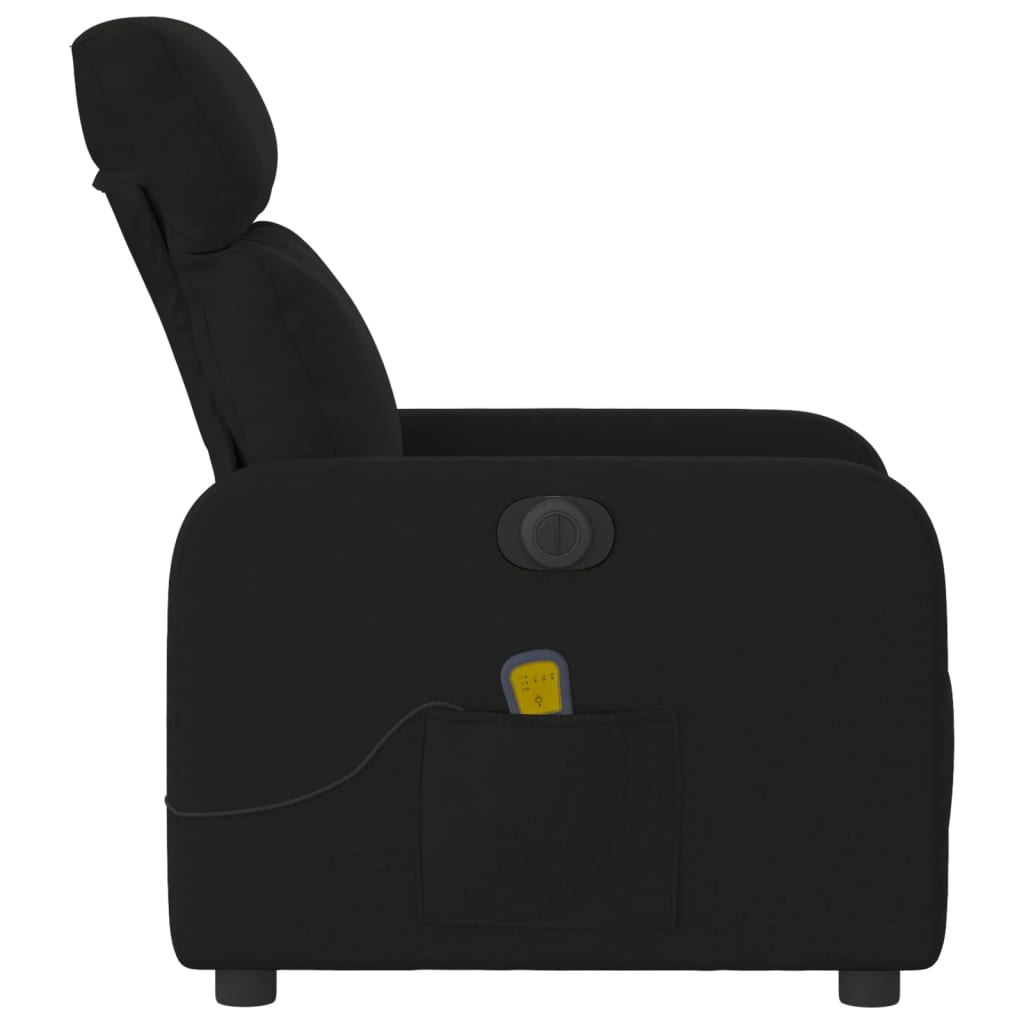 Fauteuil Relax Tissu Noir