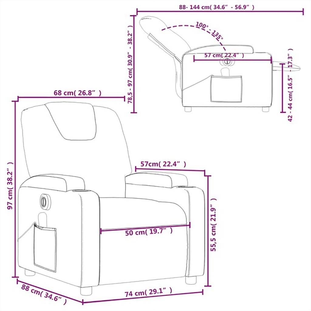Fauteuil Massant Électrique Professionnel
