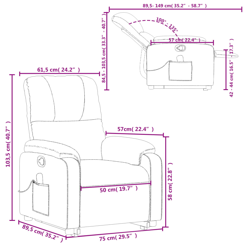 Fauteuil Massant Confortable