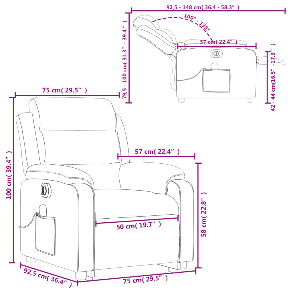 Fauteuil Relax Design Minimaliste