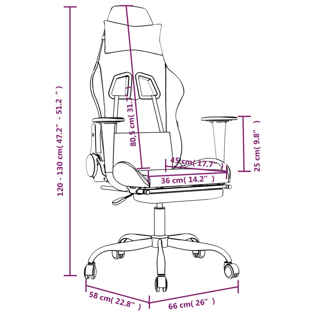 Fauteuil Gaming Massant