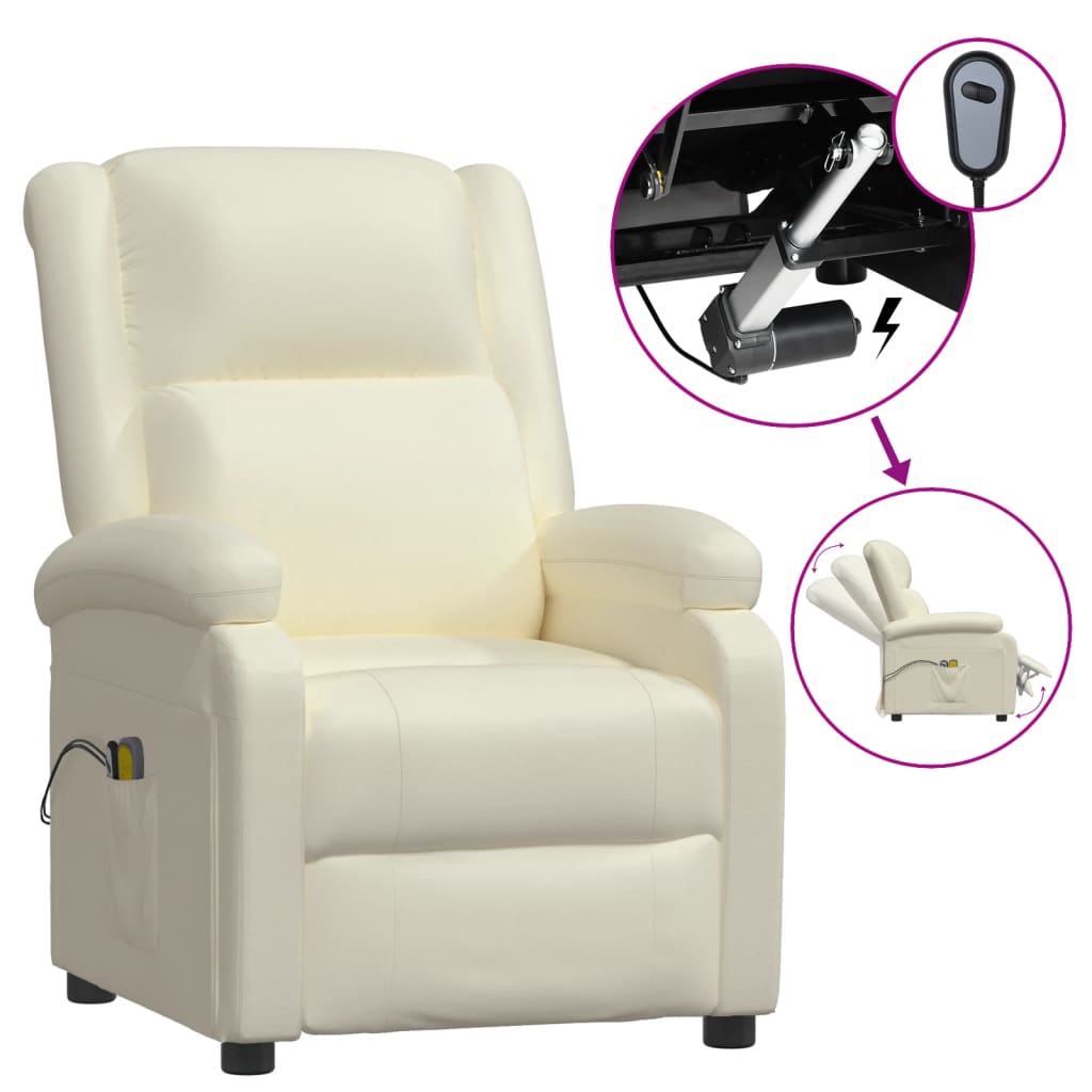 Fauteuil Massant Blanc