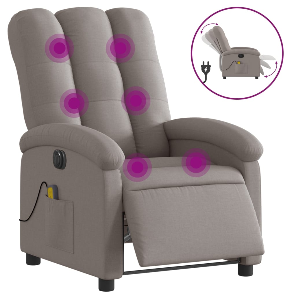 Fauteuil Relax Taupe