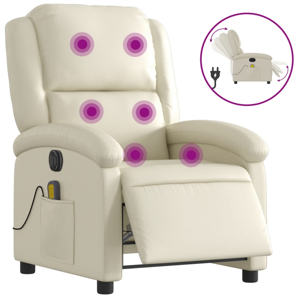 Fauteuil Relax Électrique Simili-Cuir