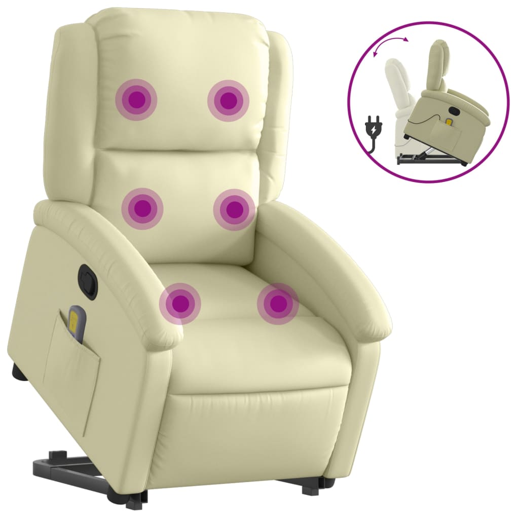 Fauteuil Relax Cuir Doux