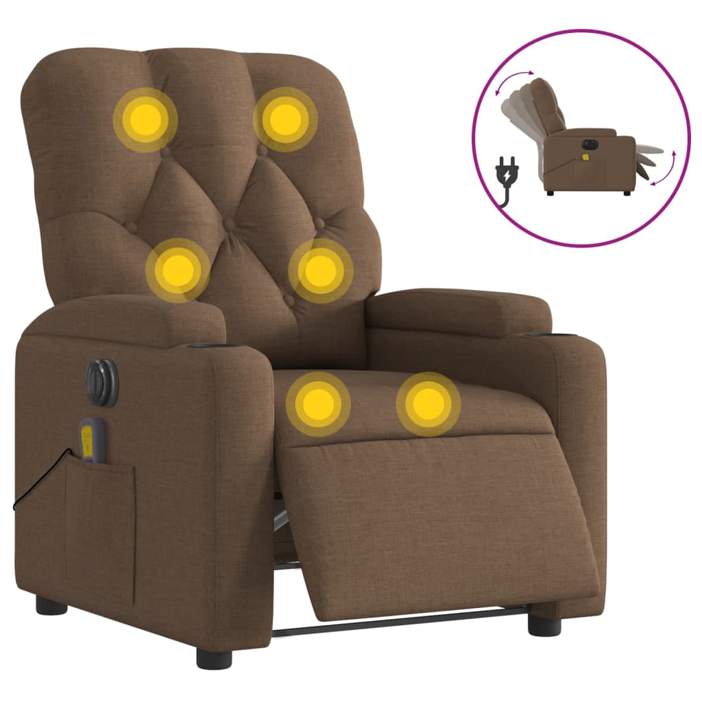 Fauteuil De Relaxation Massant Électrique