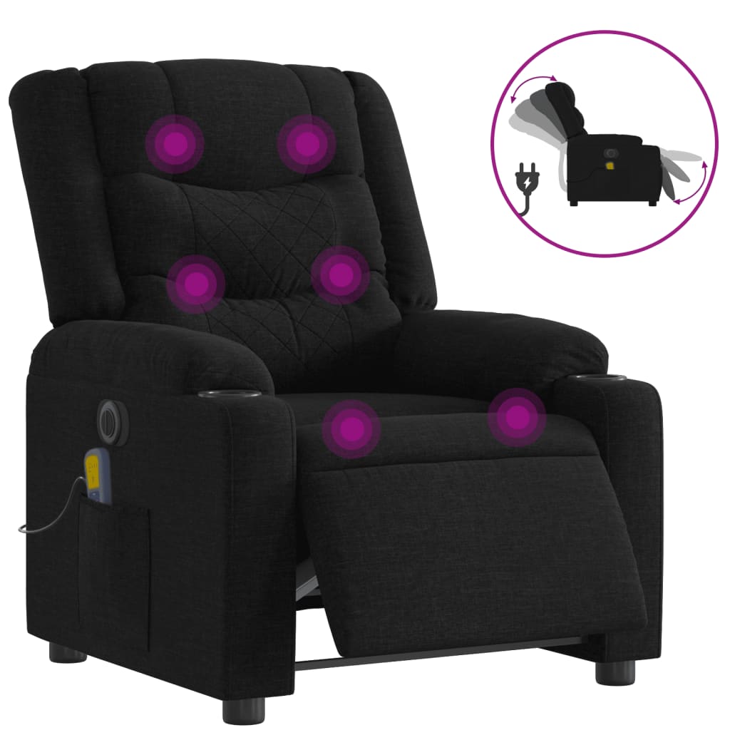 Fauteuil Noir Relax