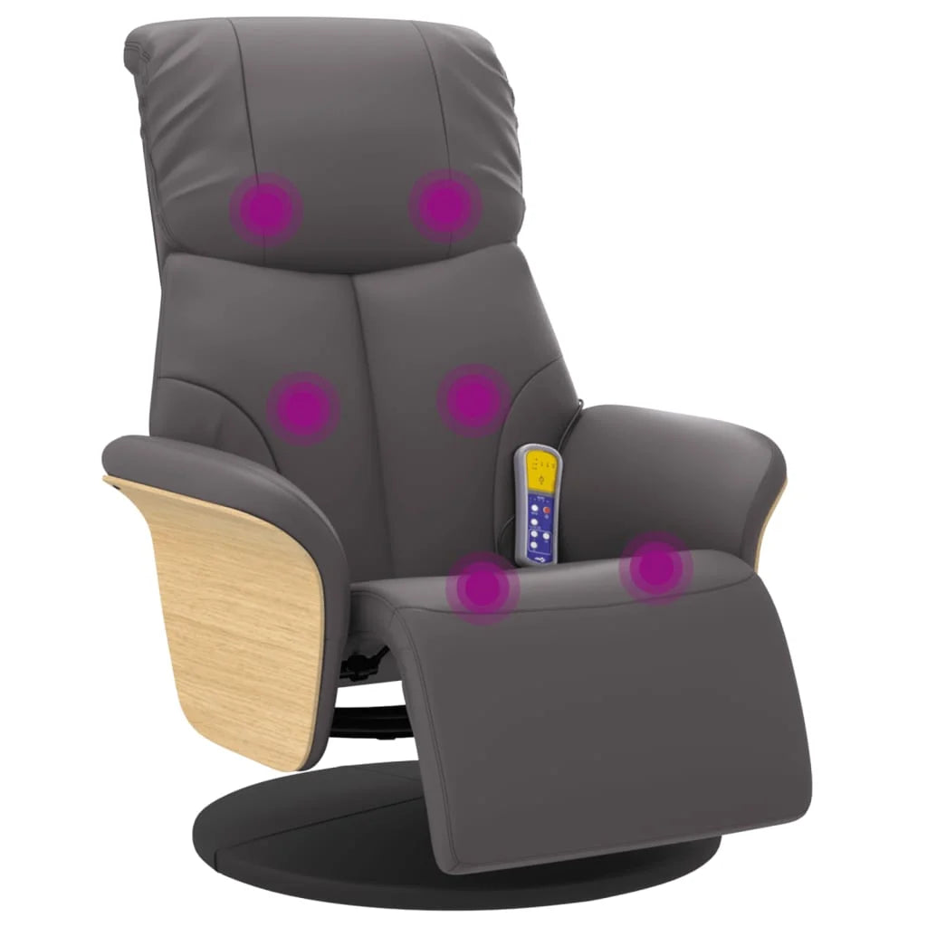 Fauteuil Relax Design Gris