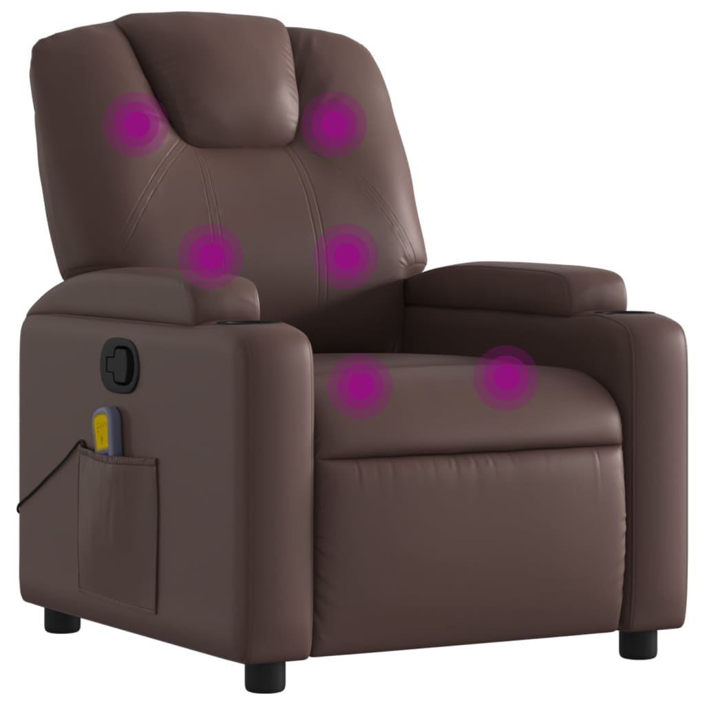 Fauteuil Relax Cuir Manuel