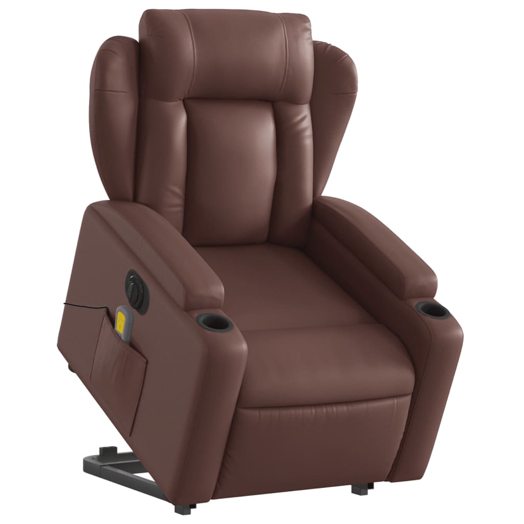 Fauteuil Relax Électrique Cuir Chic