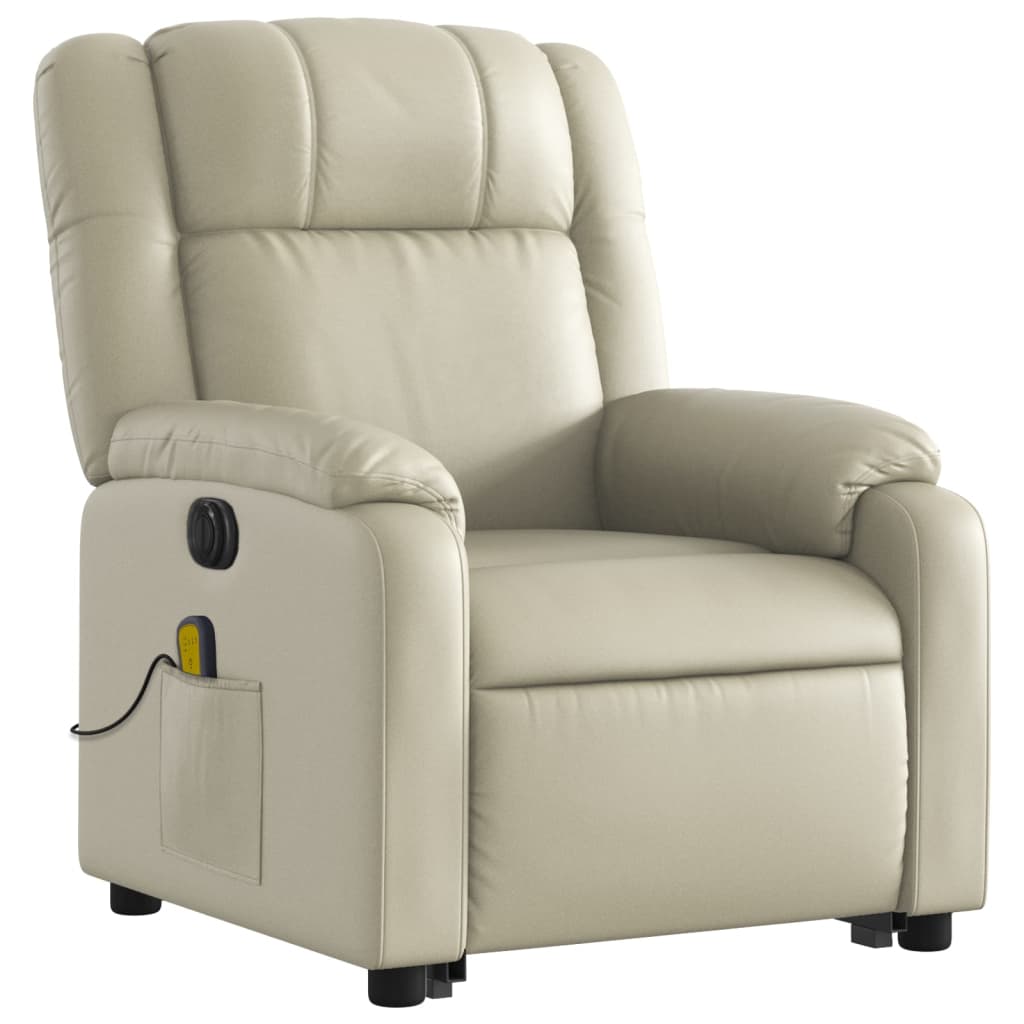 Fauteuil Massant Cuir Électrique