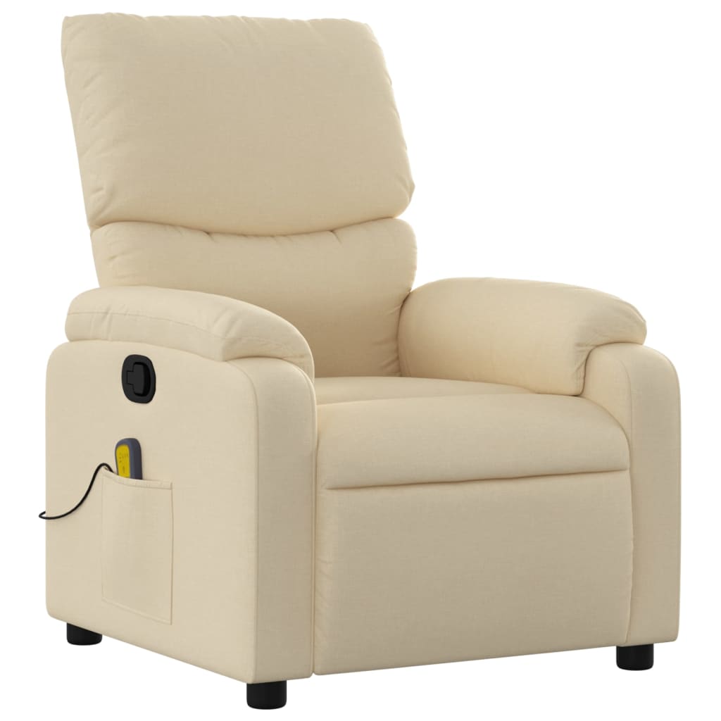 Fauteuil Massant Crème