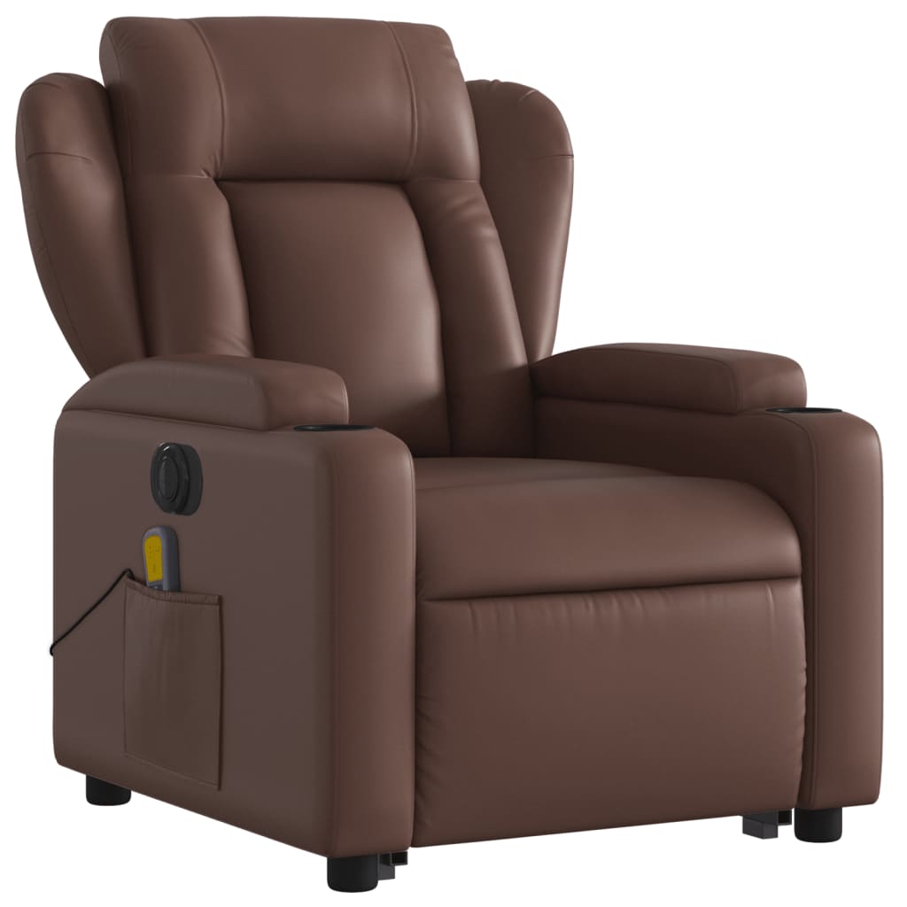 Fauteuil Relax Électrique Cuir Chic