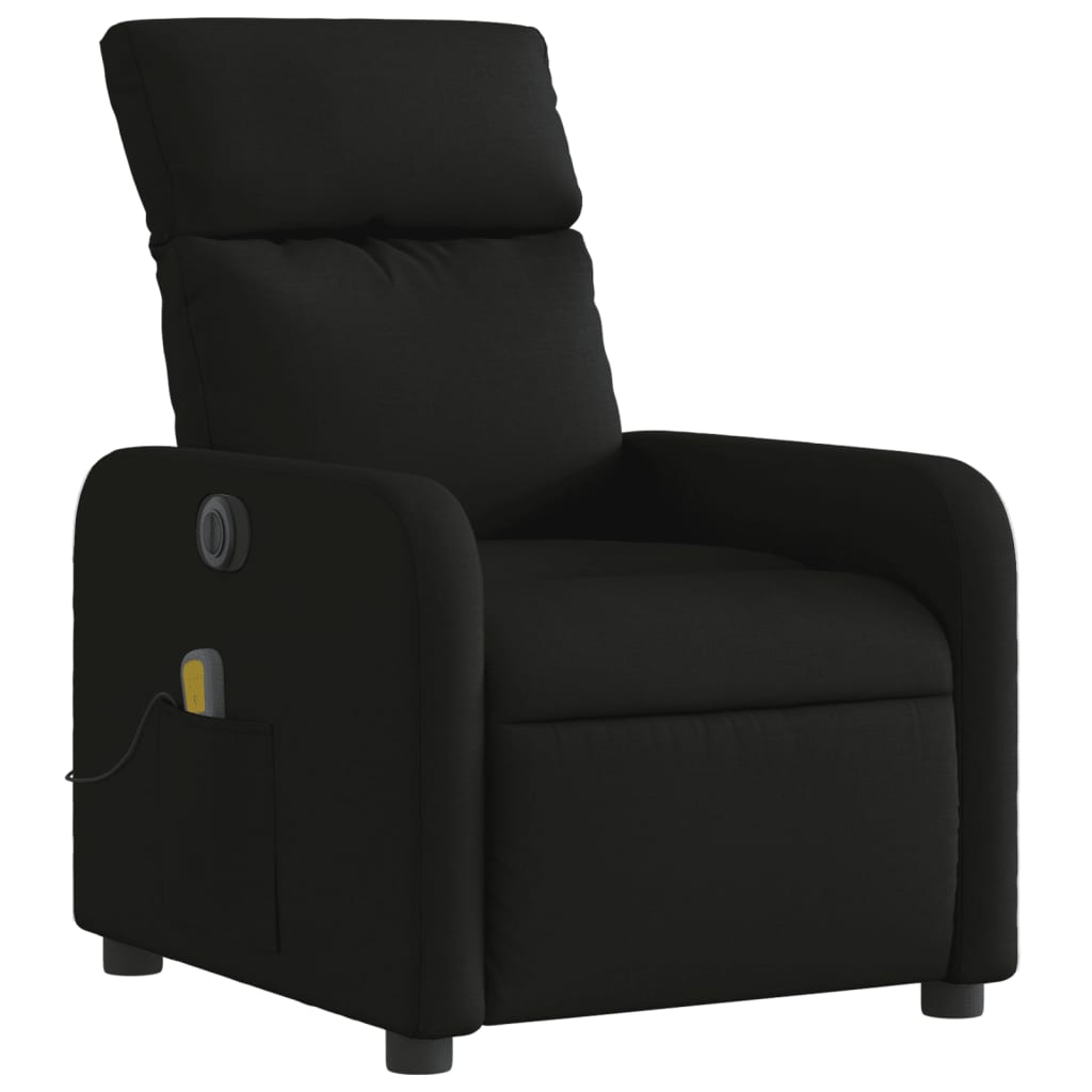 Fauteuil Relax Tissu Noir