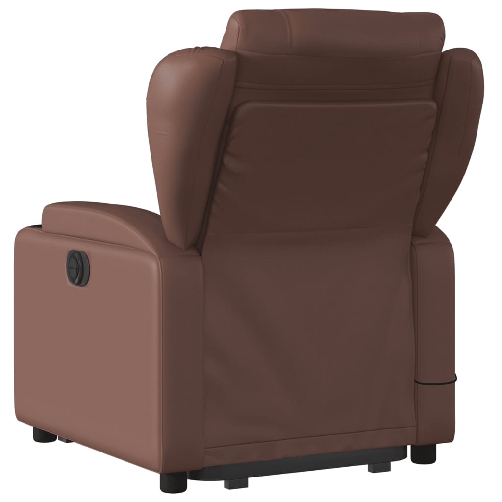 Fauteuil Relax Électrique Cuir Chic