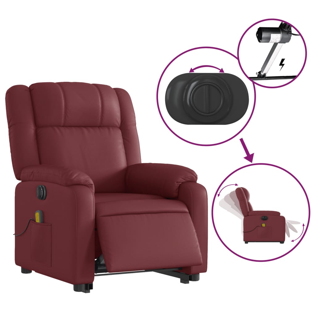 Fauteuil Releveur Massant Électrique