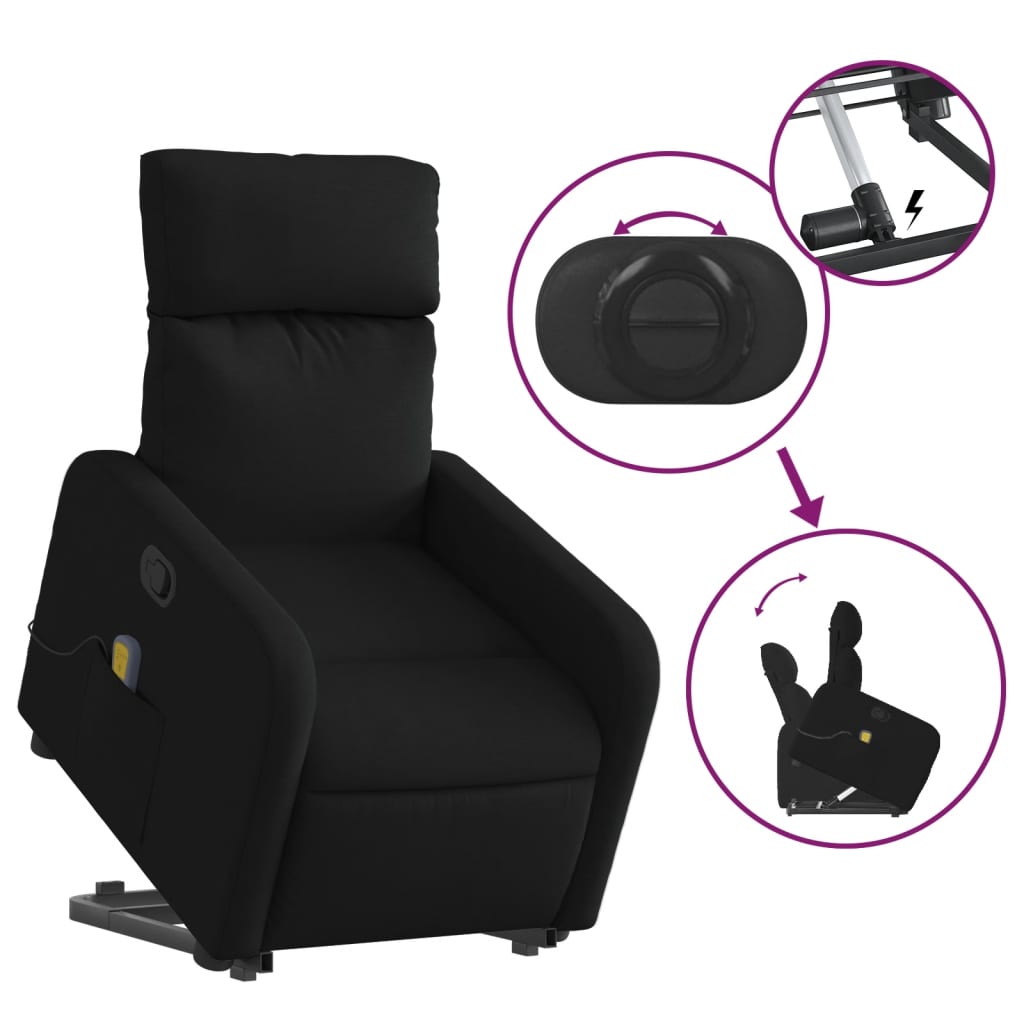 Fauteuil Relax Noir
