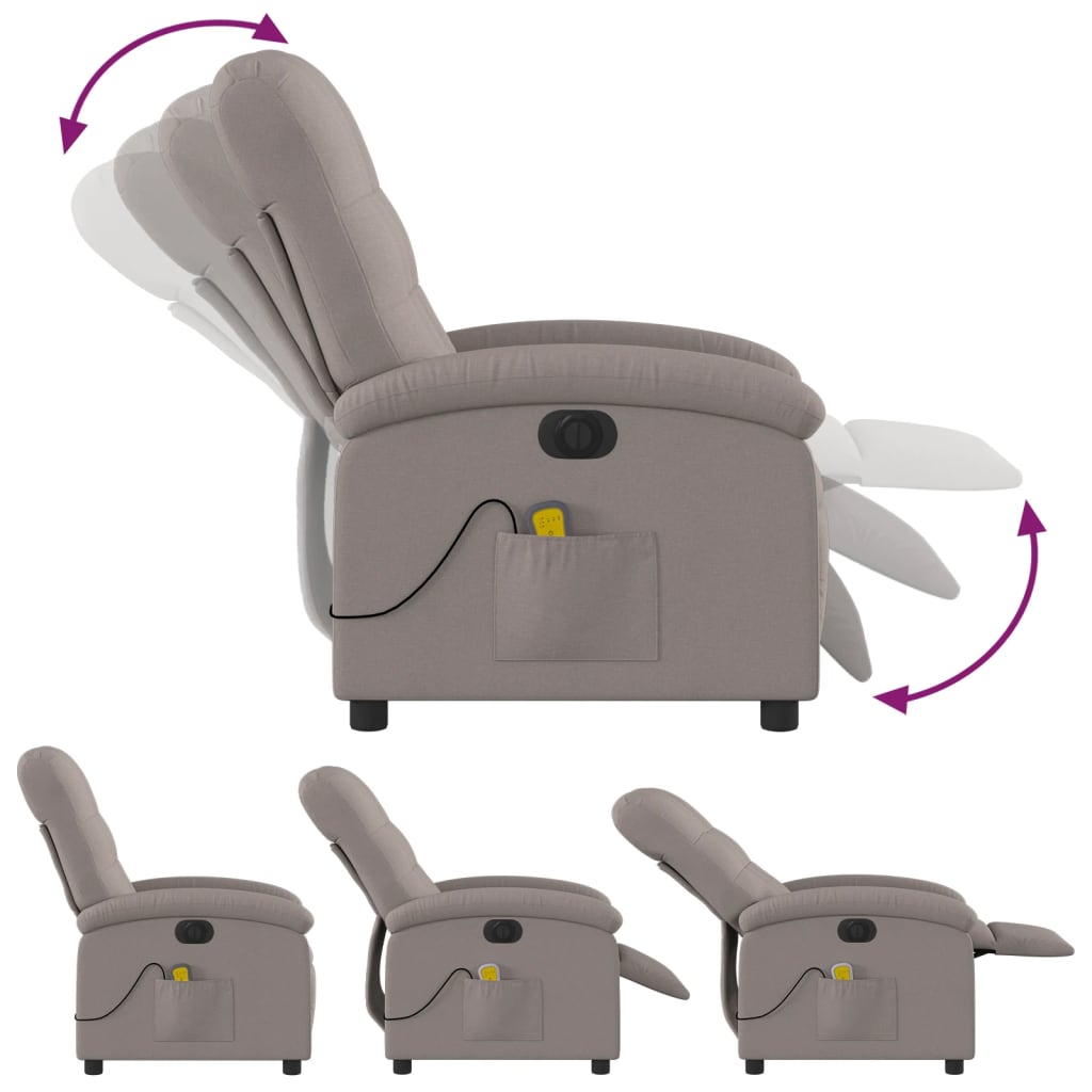 Fauteuil Relax Taupe