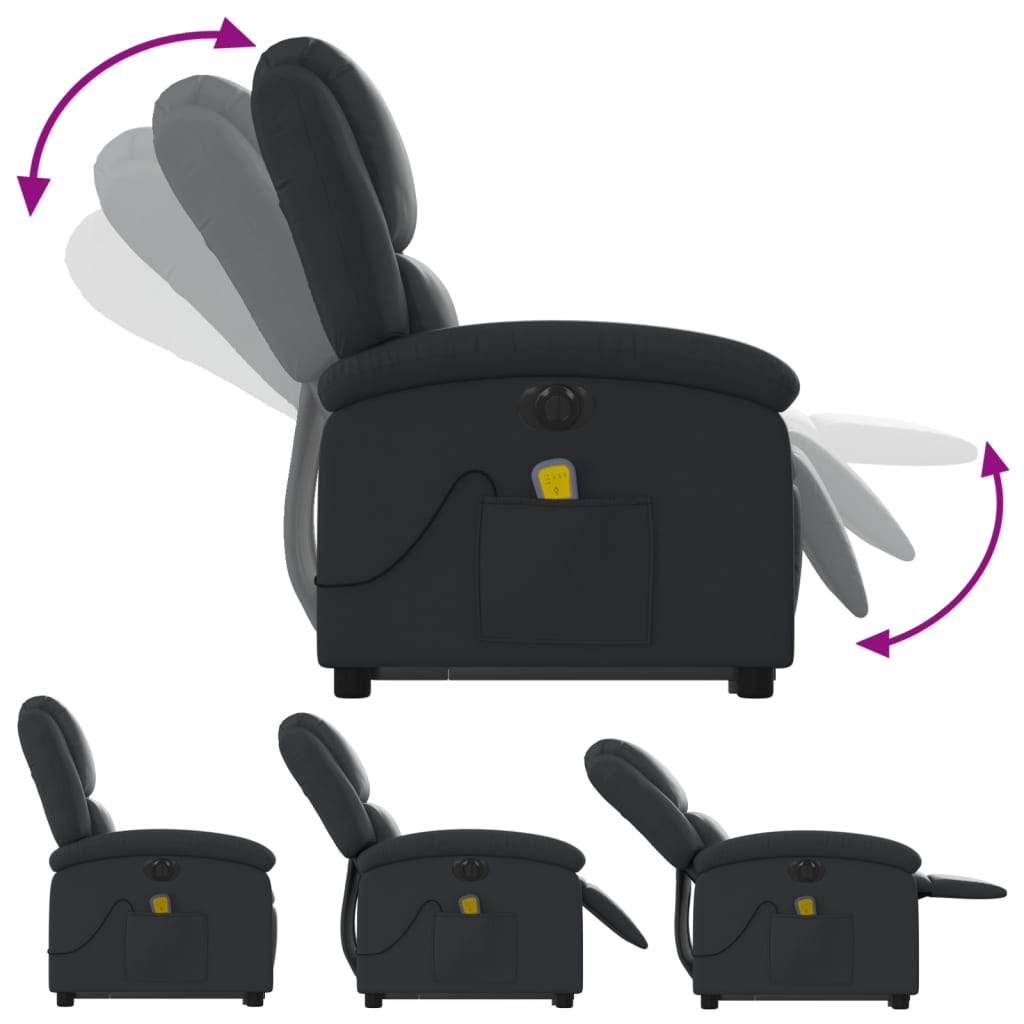 Fauteuil Relax Électrique Cuir