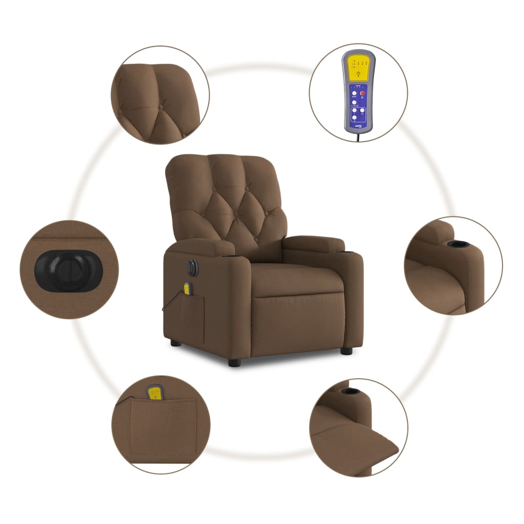Fauteuil De Relaxation Massant Électrique