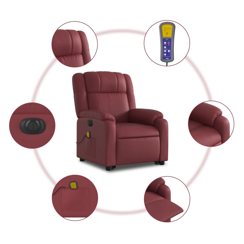 Fauteuil Releveur Massant Électrique