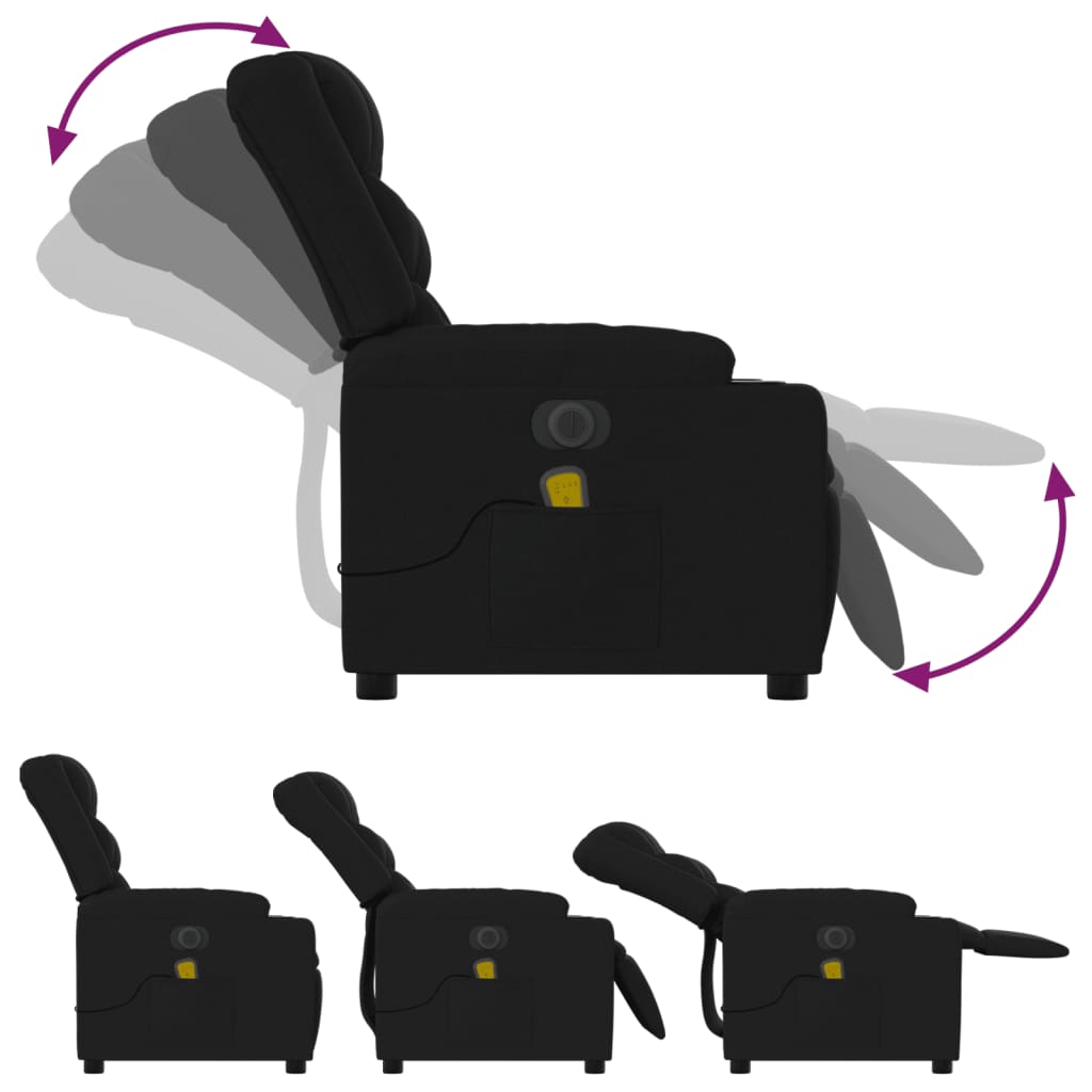 Fauteuil Noir Relax