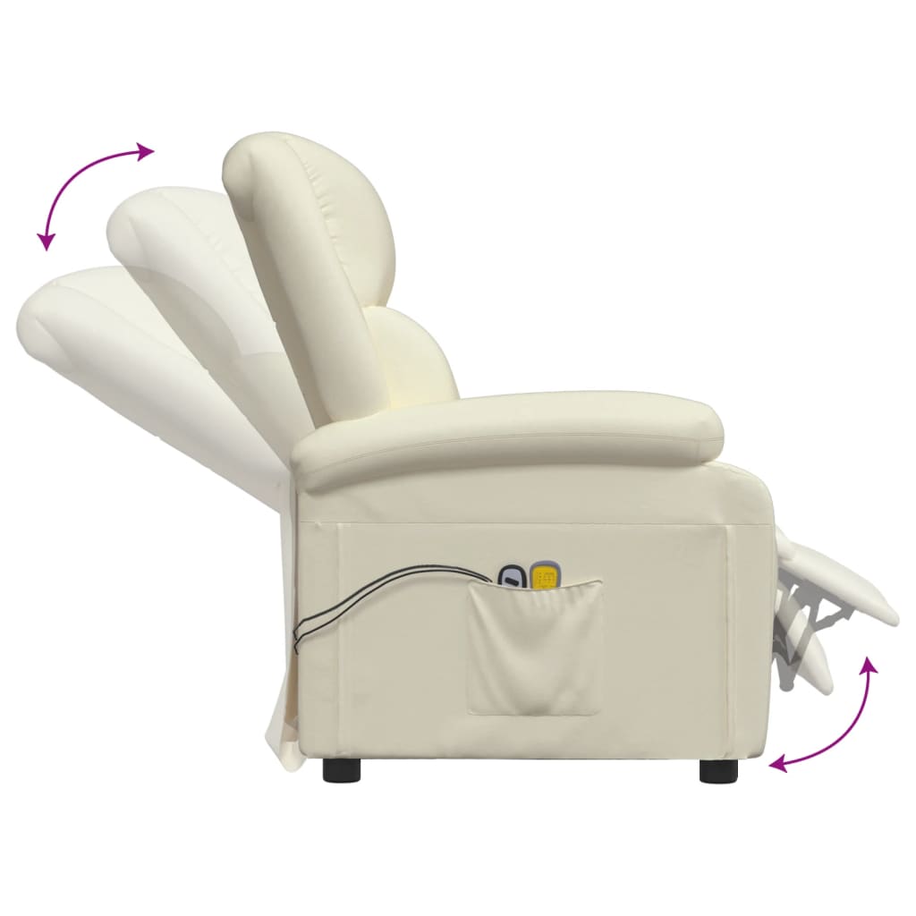 Fauteuil Massant Blanc