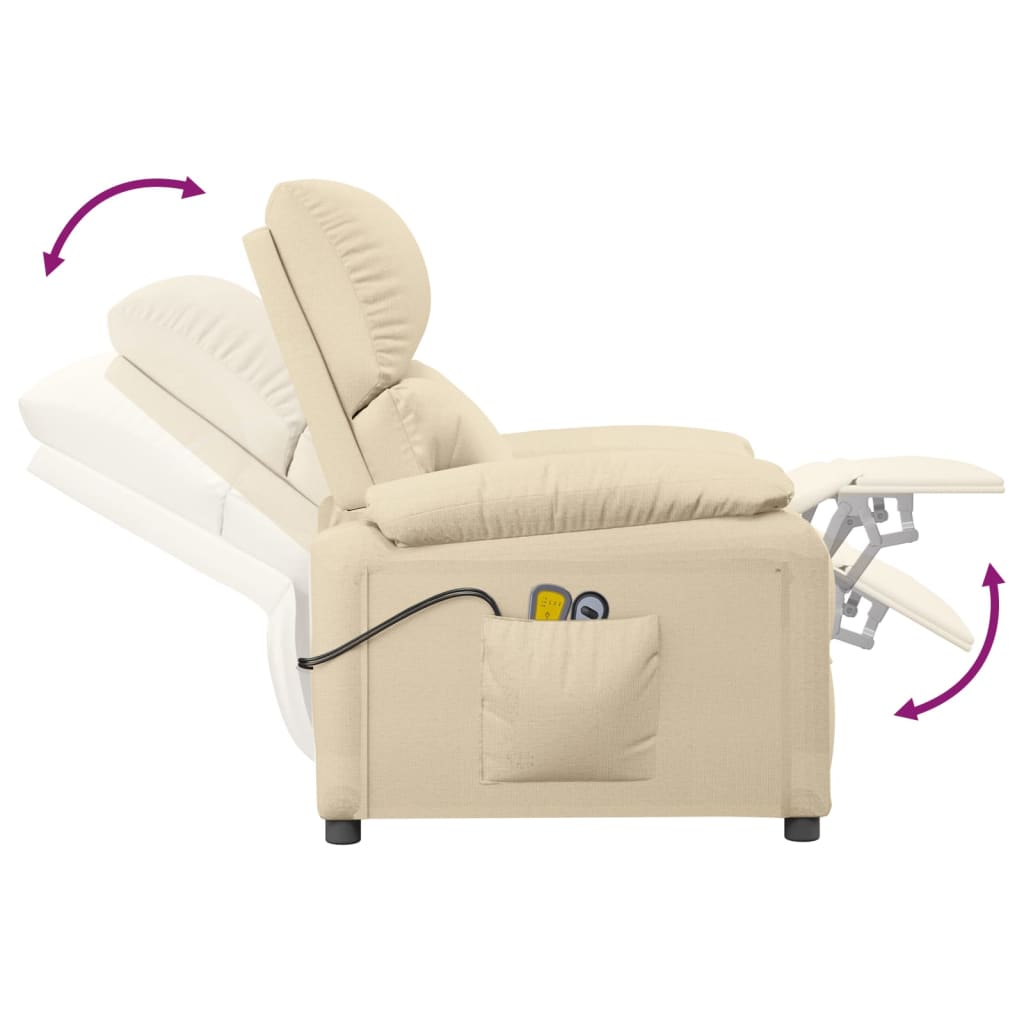 Fauteuil Relax Électrique En Tissu