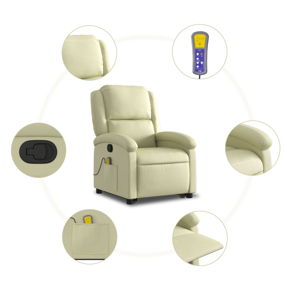 Fauteuil Relax Cuir Doux