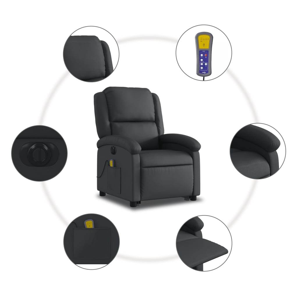 Fauteuil Relax Électrique Cuir