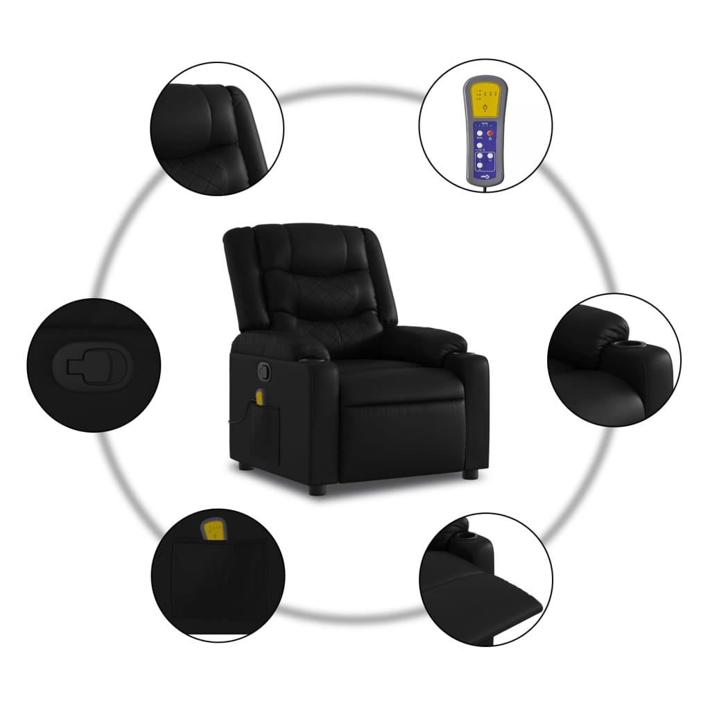 Fauteuil Relaxation Cuir Manuel