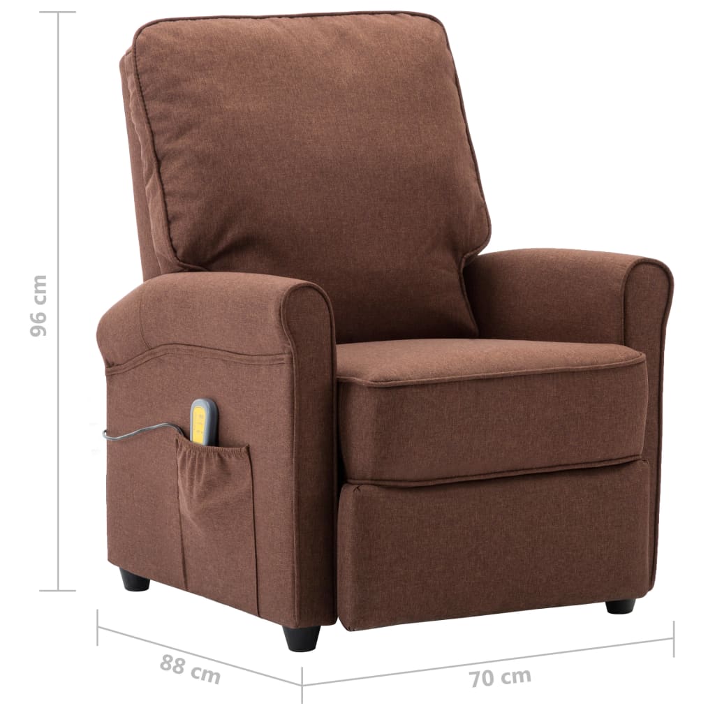 Fauteuil Massant Marron Doux