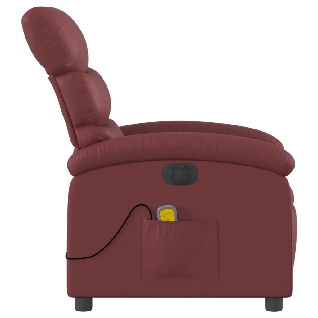 Fauteuil Relax Cuir Repose Pied