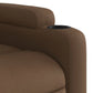 Fauteuil Relax Électrique Tissu Marron