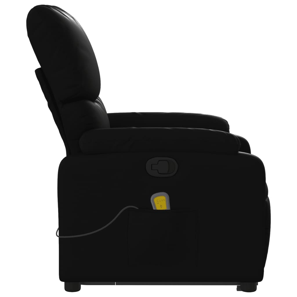 Fauteuil Relax Cuir Noir