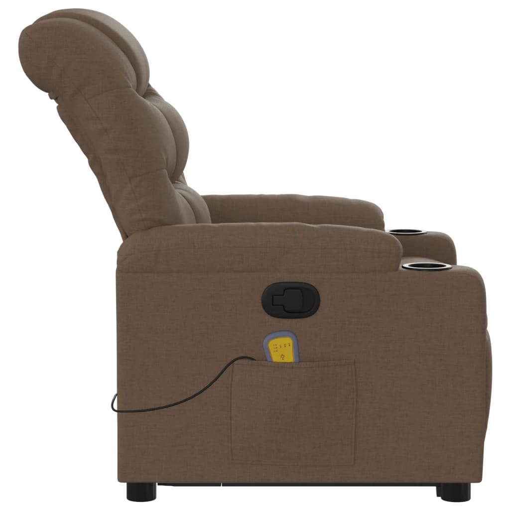 Fauteuil Relax Massant Marron