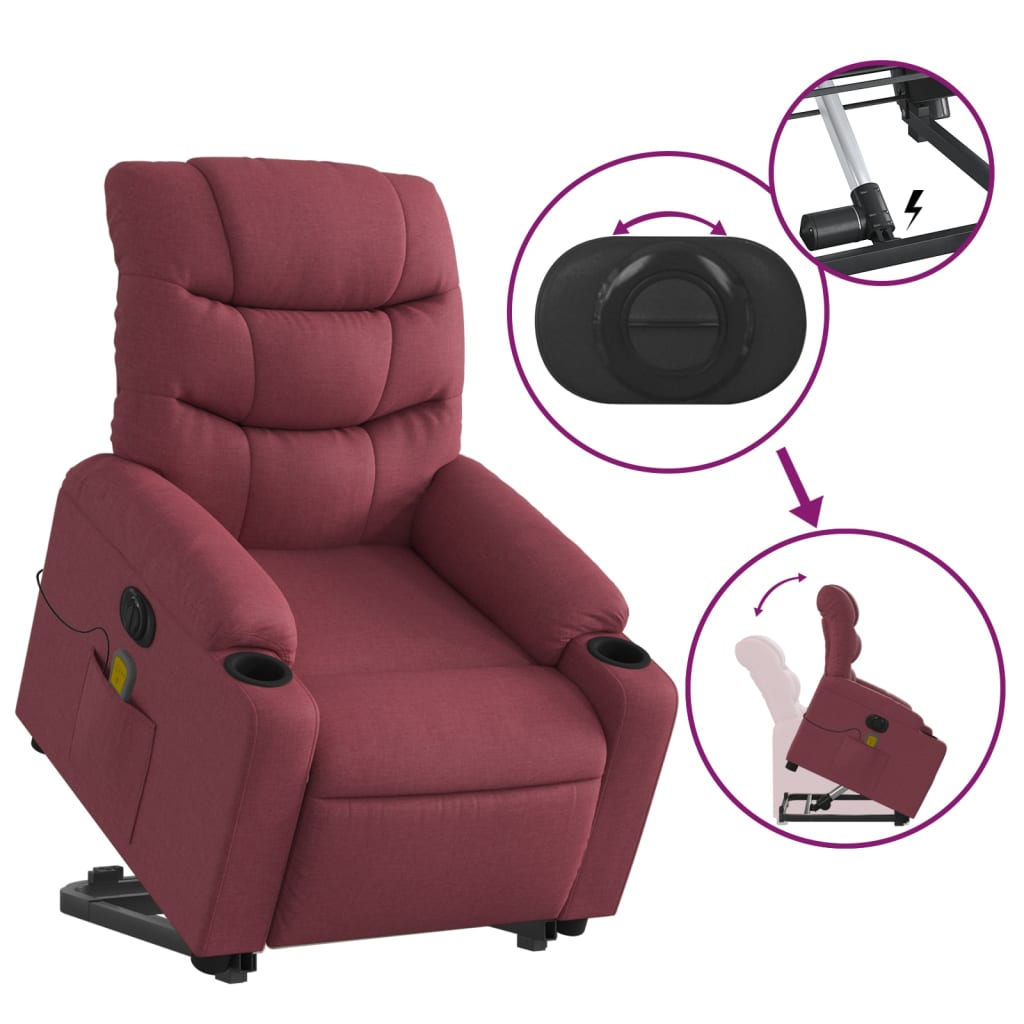 Fauteuil Relax Rouge