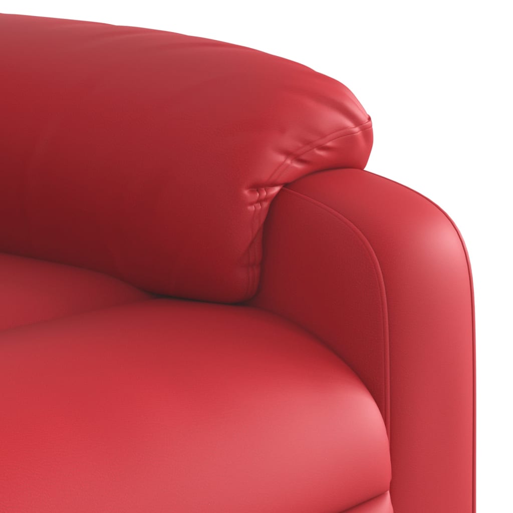 Fauteuil Relax Manuel Rouge