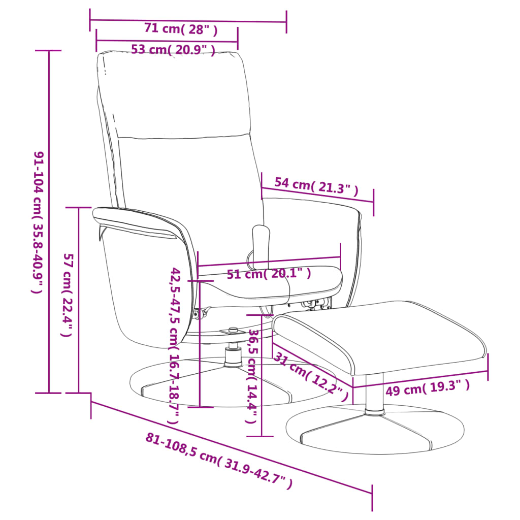 Fauteuil Relaxant Avec Repose Pied