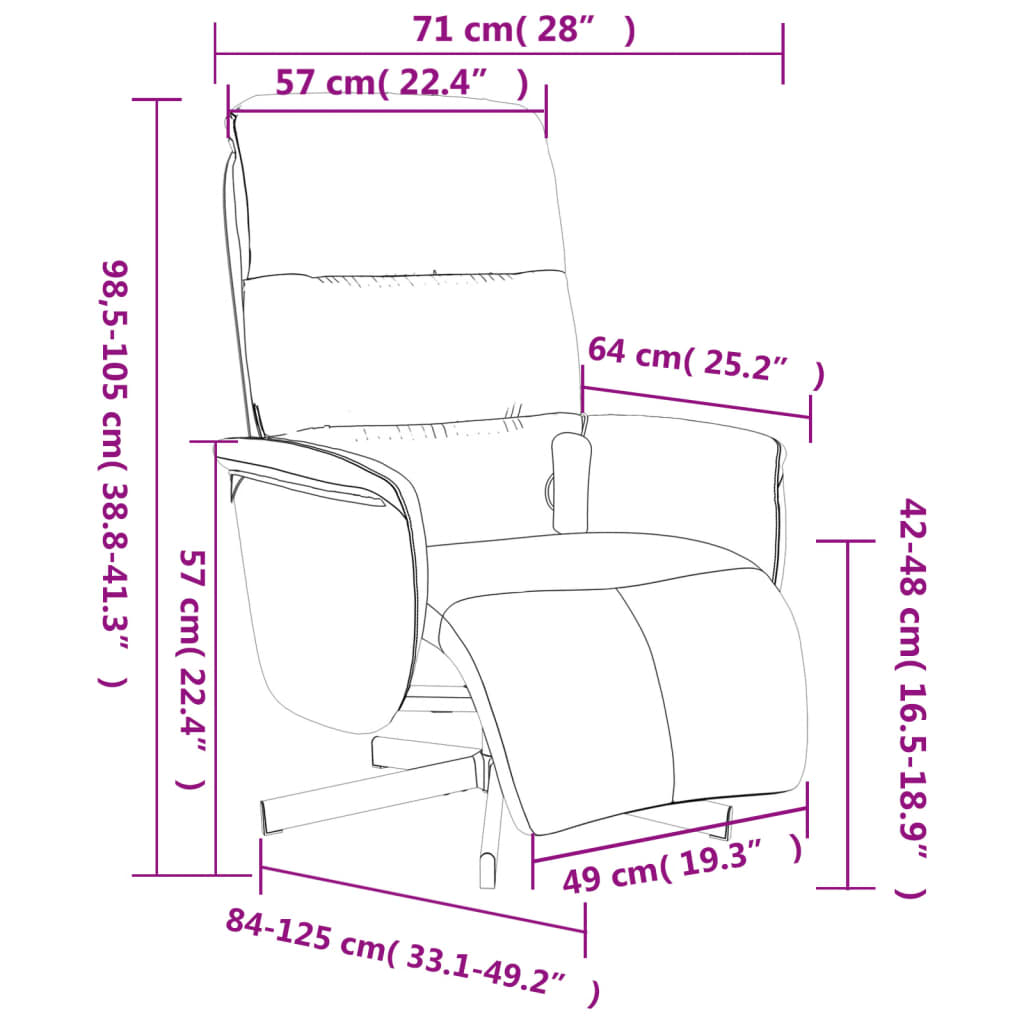 Fauteuil Relax Design Moderne