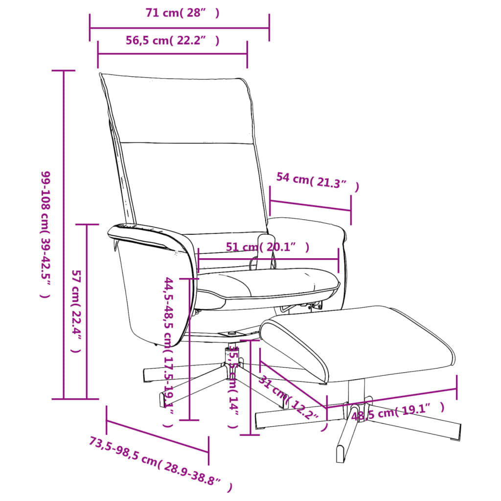 Fauteuil Relax Gris Massage