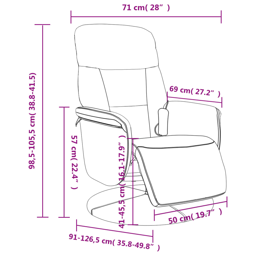 Fauteuil Relax Design Italien