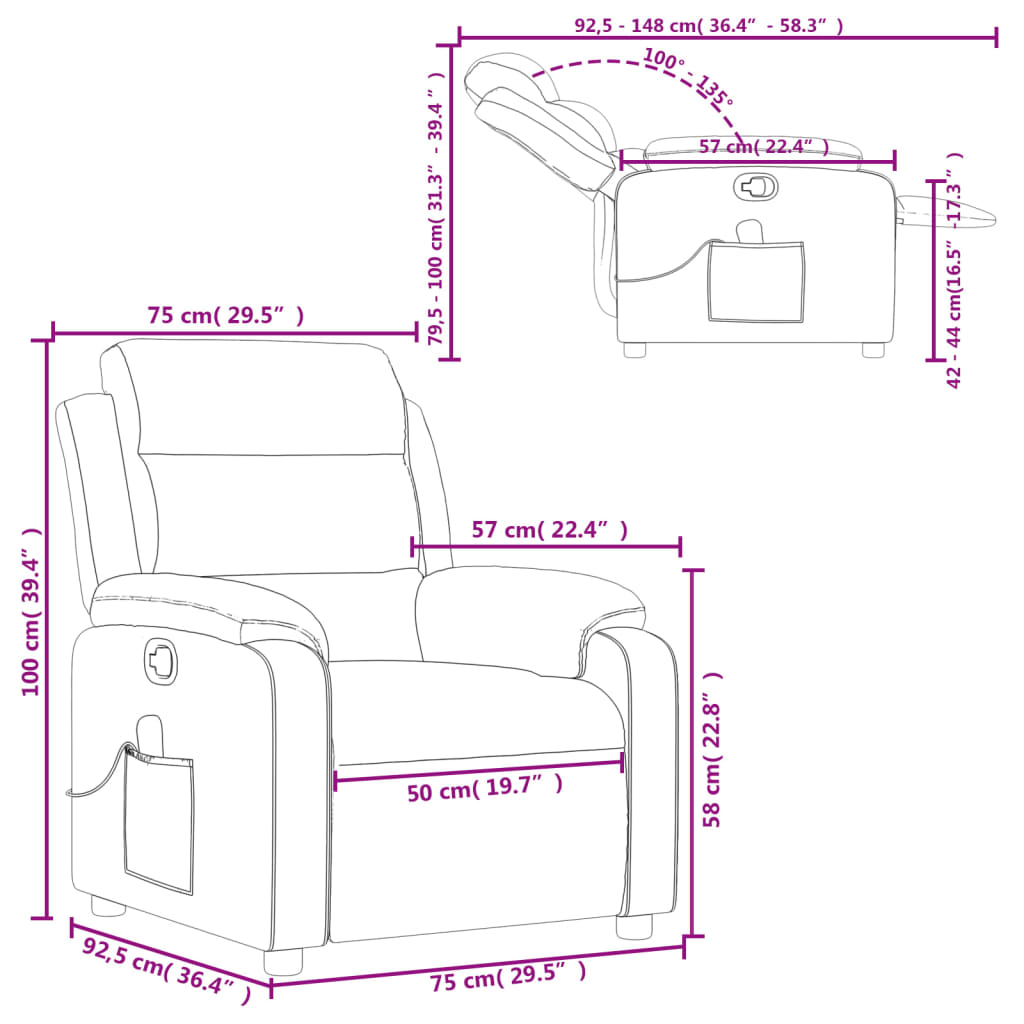 Fauteuil Relax En Cuir