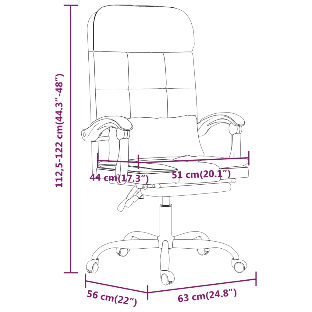 Fauteuil Relax Bureau Cuir