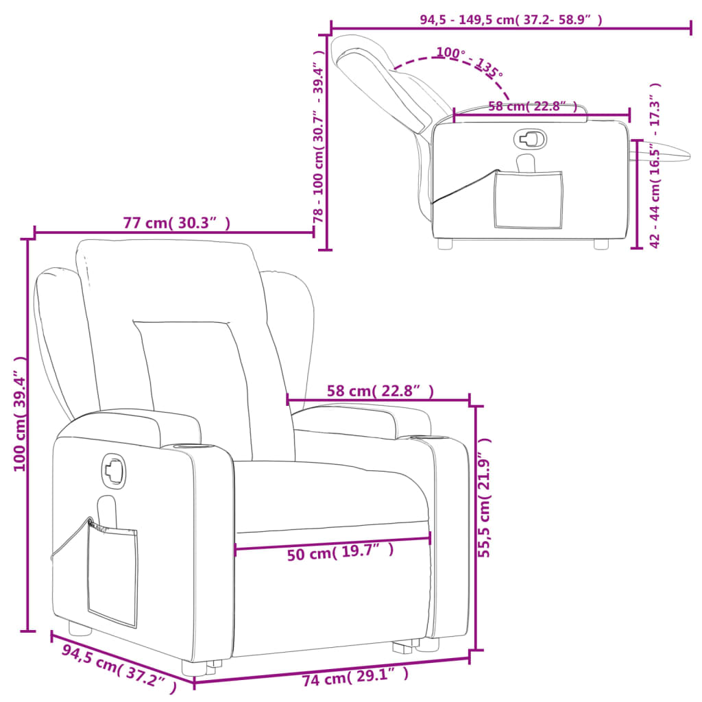 Fauteuil Massant Enveloppant