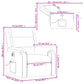 Fauteuil Relaxation Velours