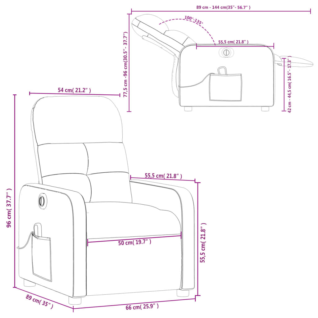 Fauteuil De Relaxation Électrique