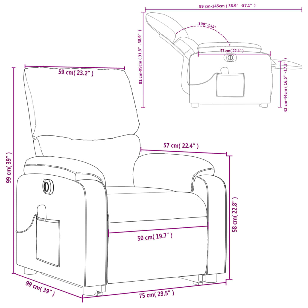 Fauteuil Relax Position Allongée